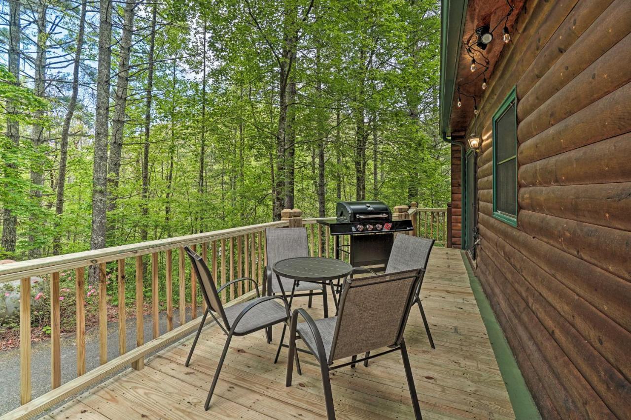 Luxury Clayton Cabin With Expansive Deck And Grill! Villa Exterior photo