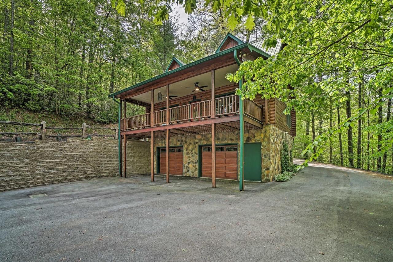 Luxury Clayton Cabin With Expansive Deck And Grill! Villa Exterior photo